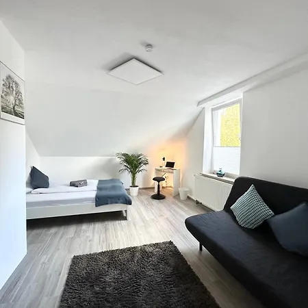 Apartment Moebliertes In Herne-mitte Mit Parkplatz, Arbeitsplatz, Wlan- Super Anbindung An Autobahnen Und Oepnv -fuer 1bis 3 Personen Herne