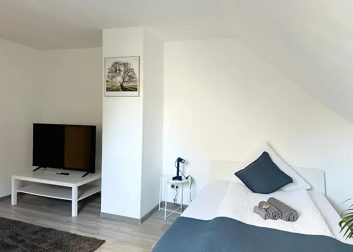 Moebliertes In Herne-mitte Mit Parkplatz, Arbeitsplatz, Wlan- Super Anbindung An Autobahnen Und Oepnv -fuer 1bis 3 Personen